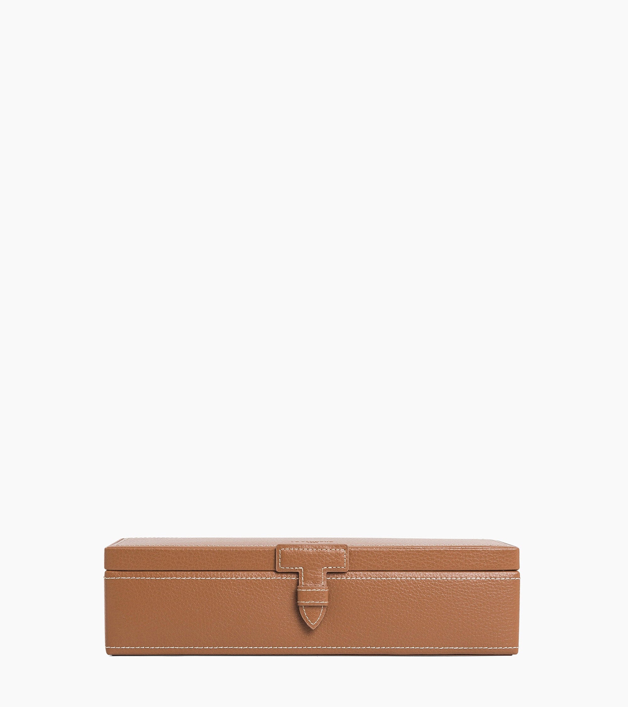 Estuche de piel para 5 relojes de pulsera