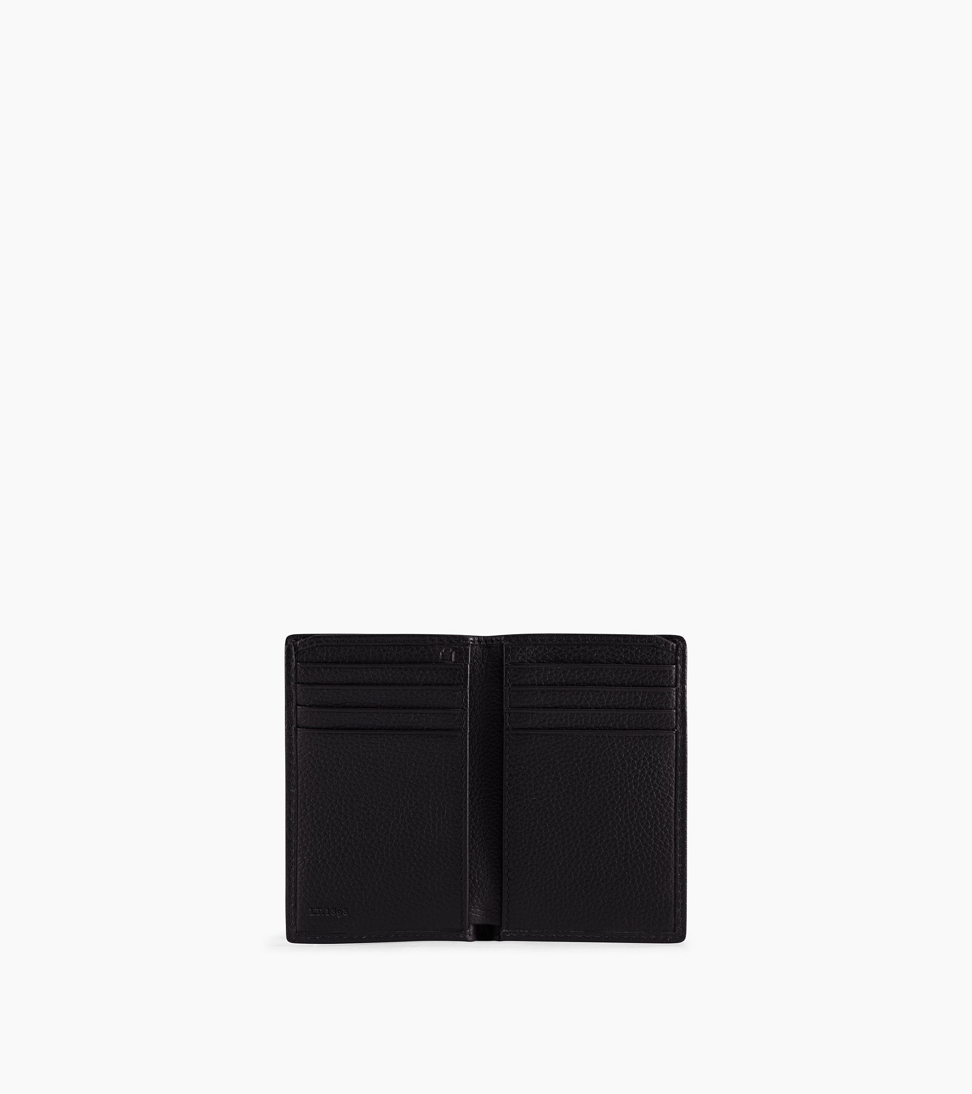 small pebbled leather cardholder