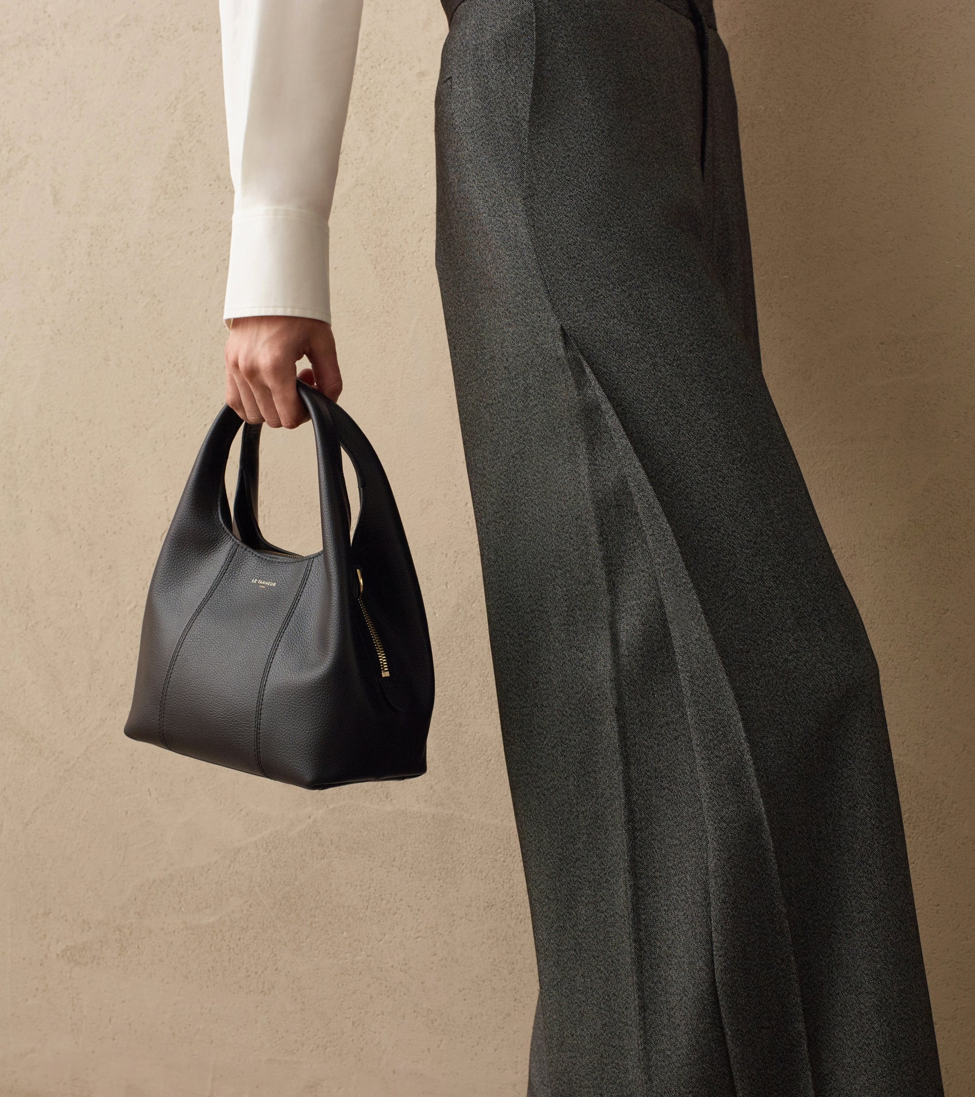 Bolso pequeño Juliette de piel texturizada