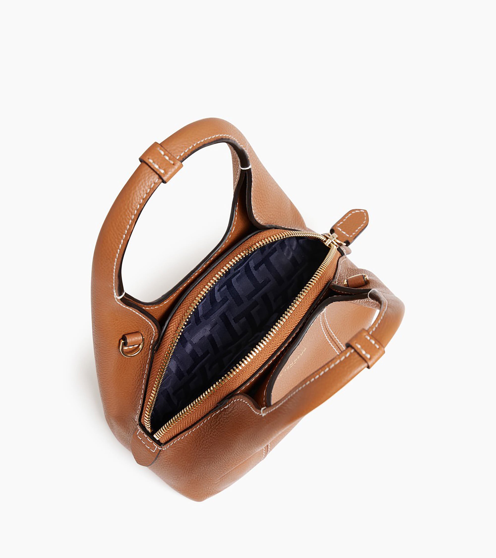 Minibolso Juliette de piel texturizada