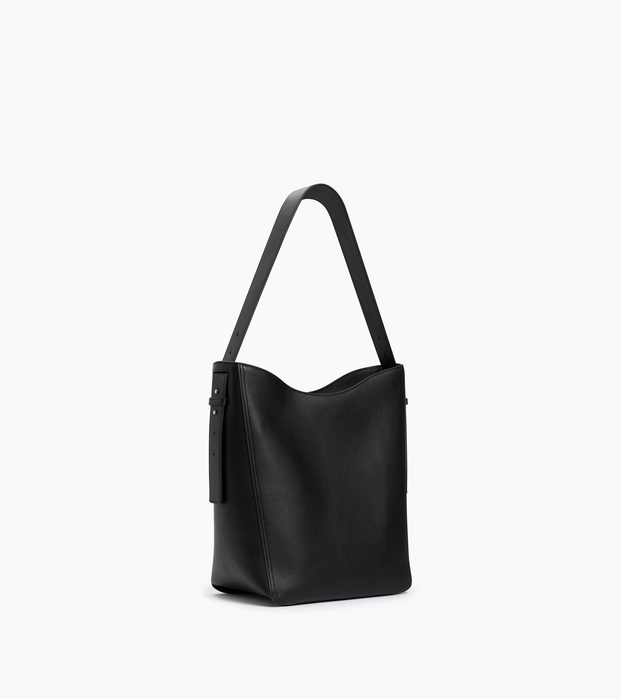 Bolso hobo mediano modelo Céleste de piel lisa