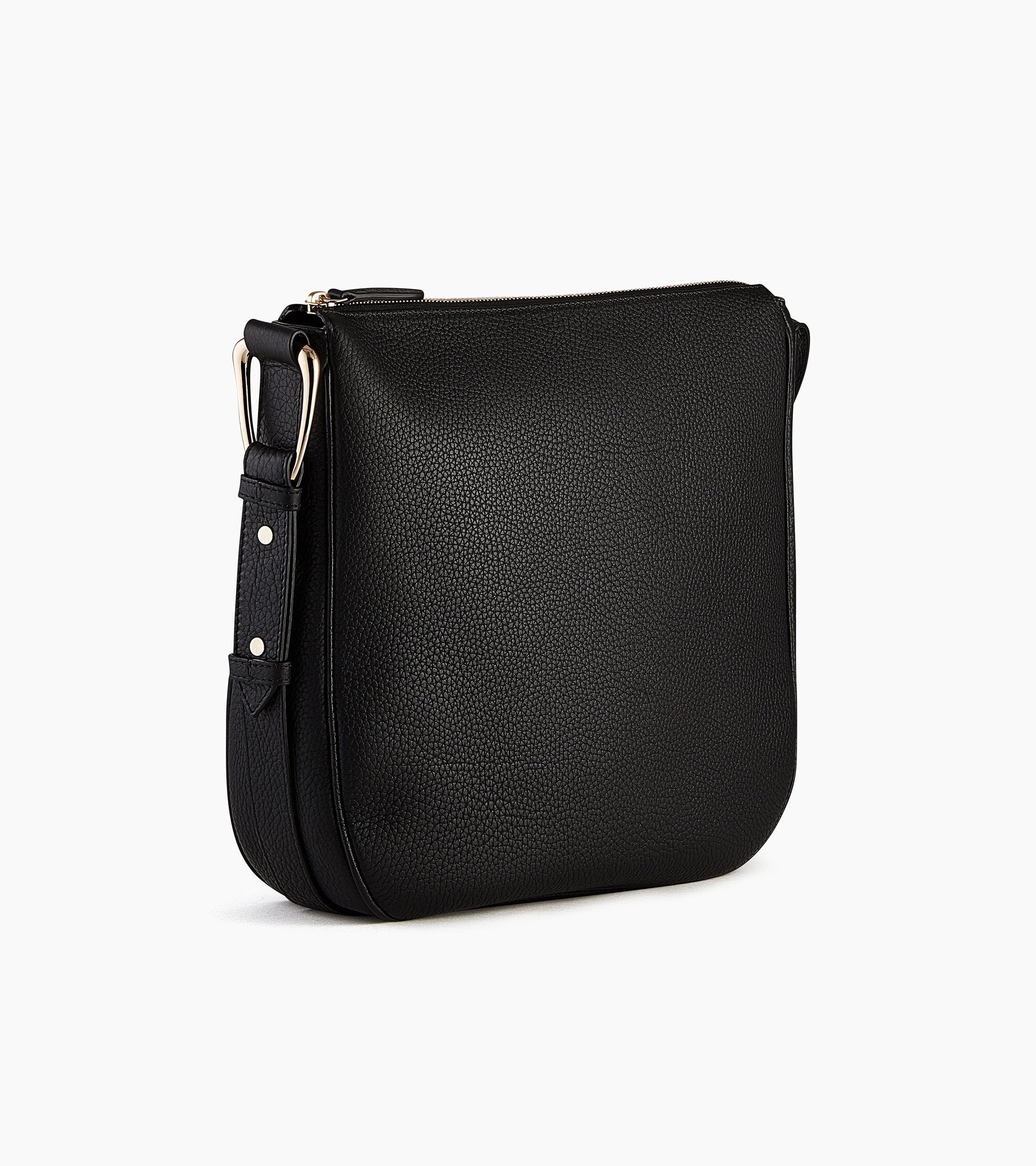 Bolso hobo de tamaño medio Madeleine en cuero de ternero graneado