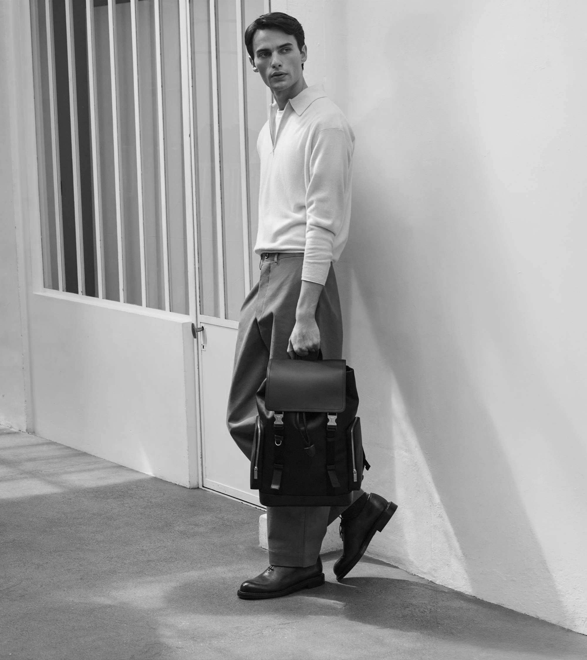Rucksack Maurice aus beschichtetem Canvas