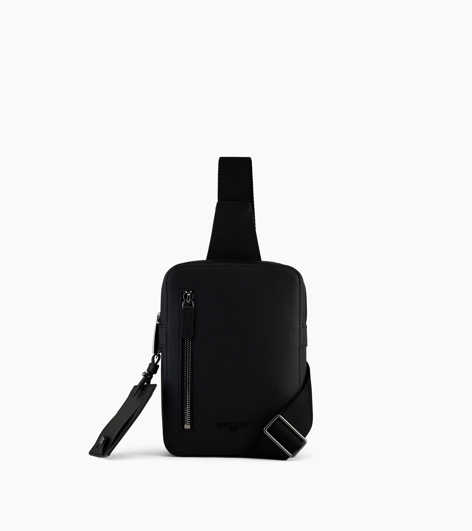 Mochila Emilie de piel con monograma