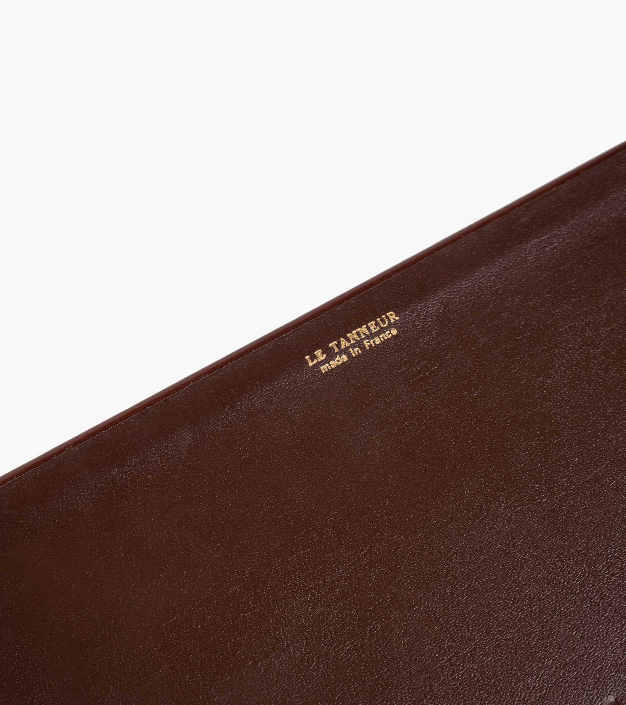 Estuche mediano para juegos de cartas modelo de piel