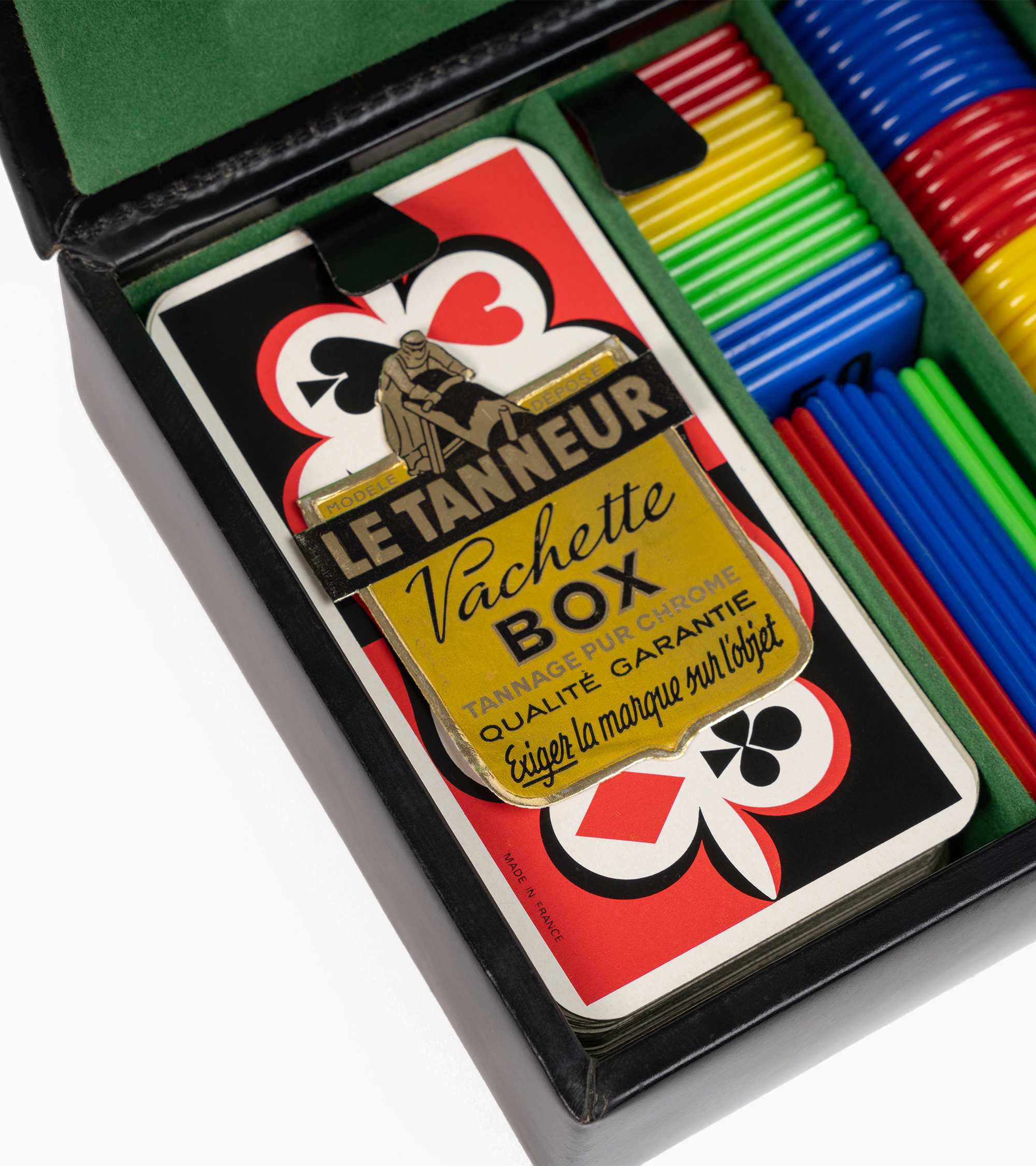 Caja para juegos modelo pequeño de piel