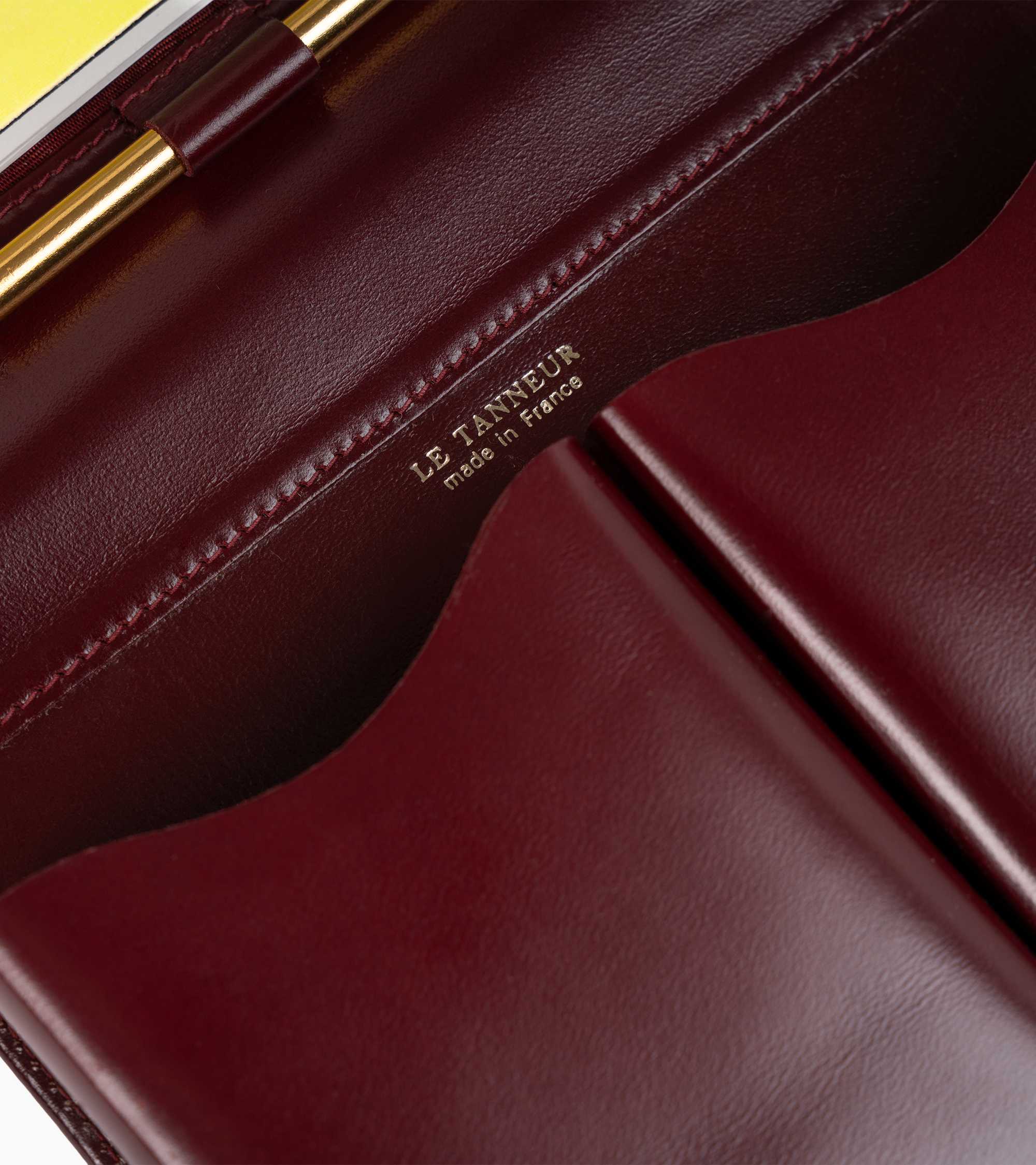 Estuche para cartas de bridge modelo pequeño de piel