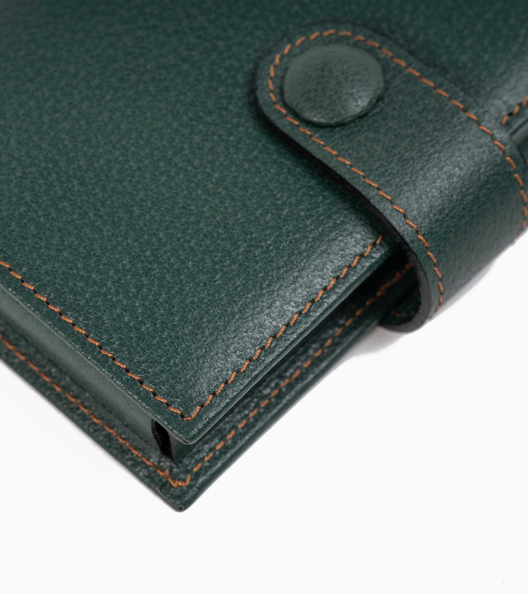 Estuche de cartas para bridge modelo pequeño de piel