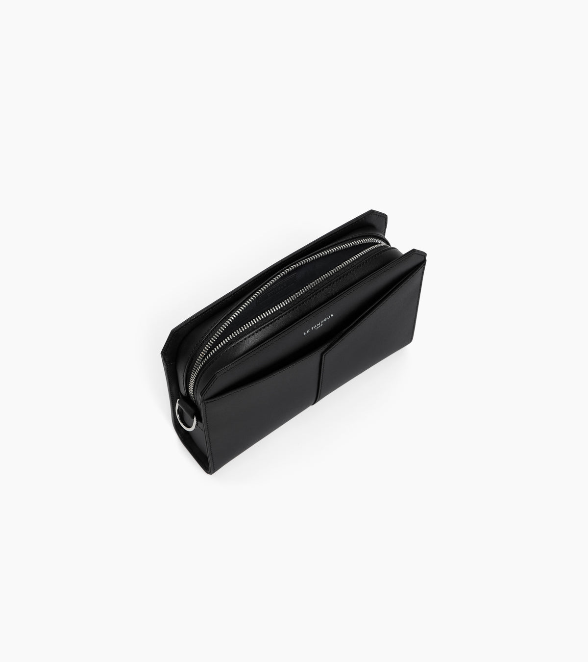 Clutch mit Handschlaufe Anatole aus Kork- und Glattleder