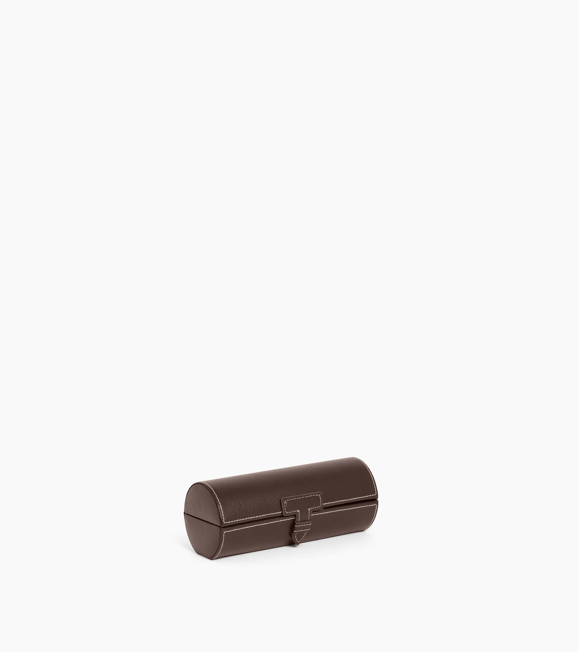 Leather box for 3 watches