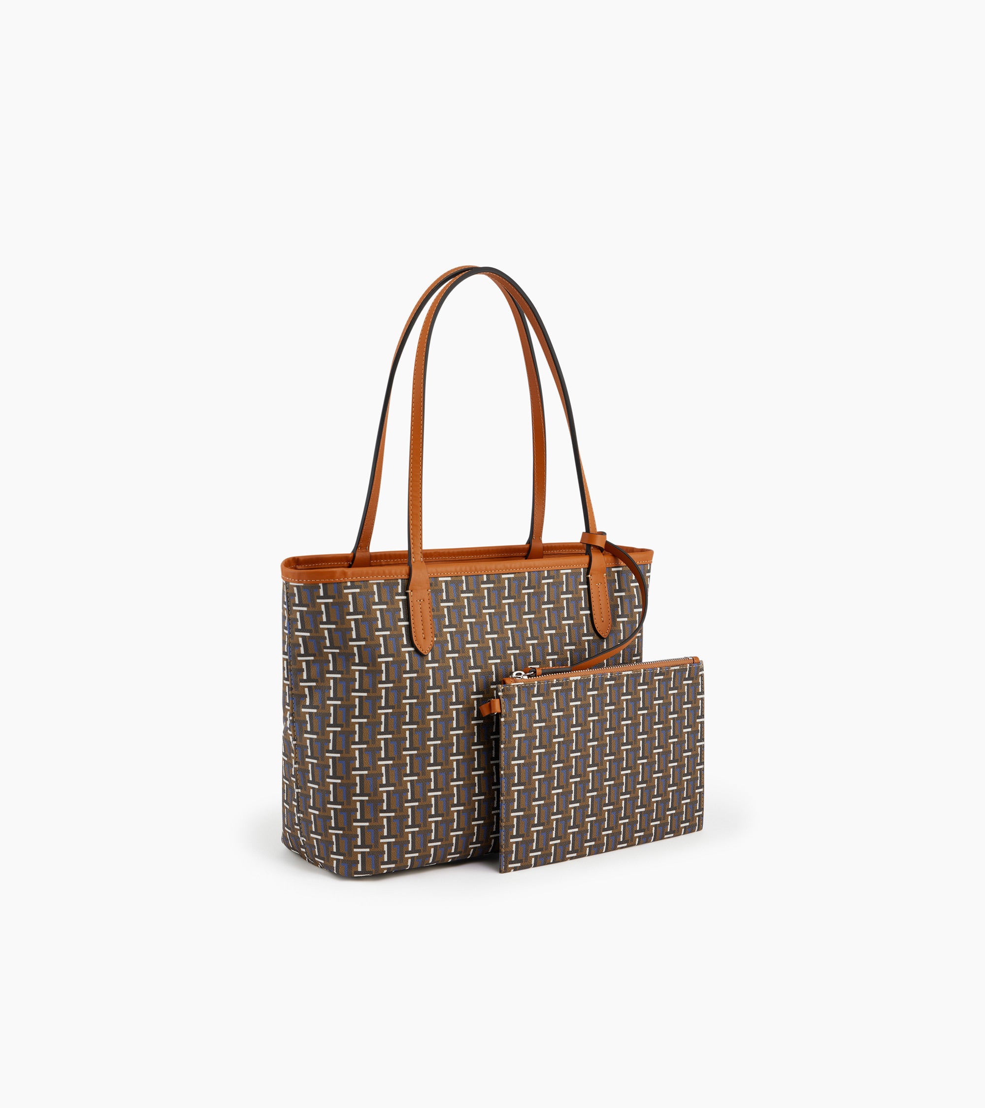 Camille small tote bag in coated canvas