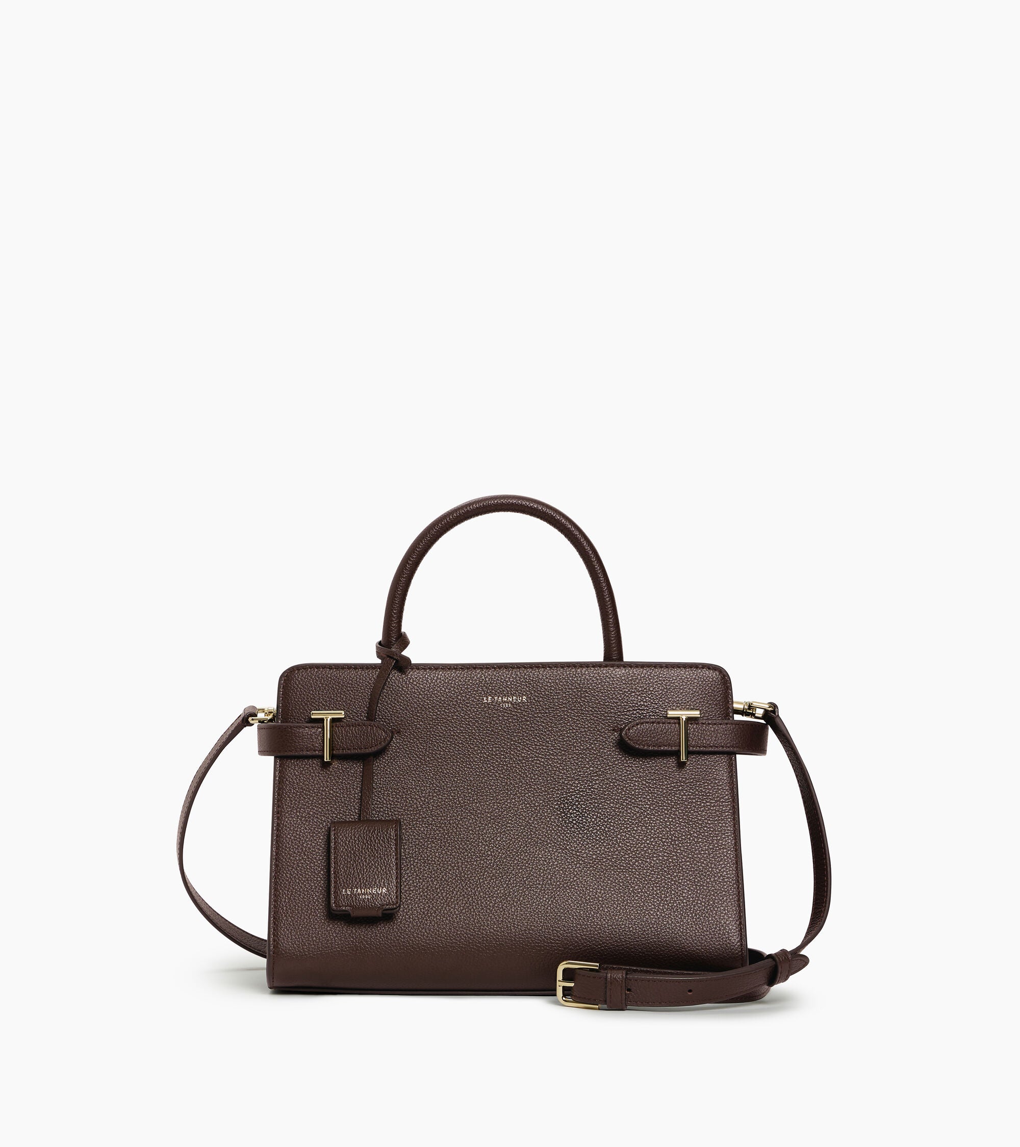 Bolso mediano Emilie de piel texturizada