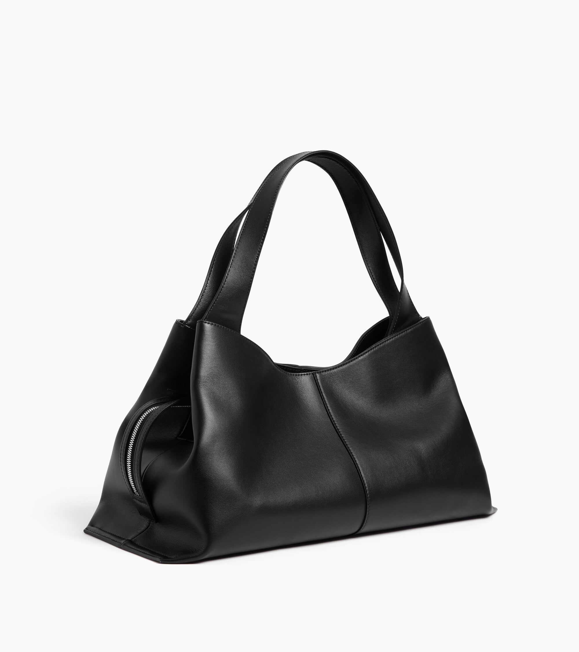 Sac à main moyen modèle Félicie en cuir lisse