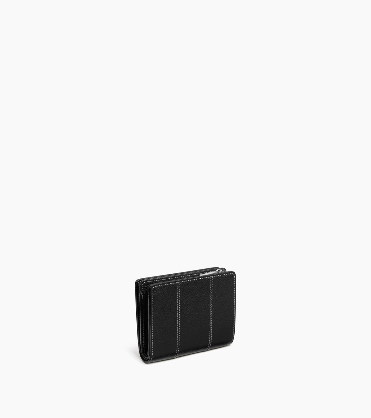 Marguerite small wallet in grained leather