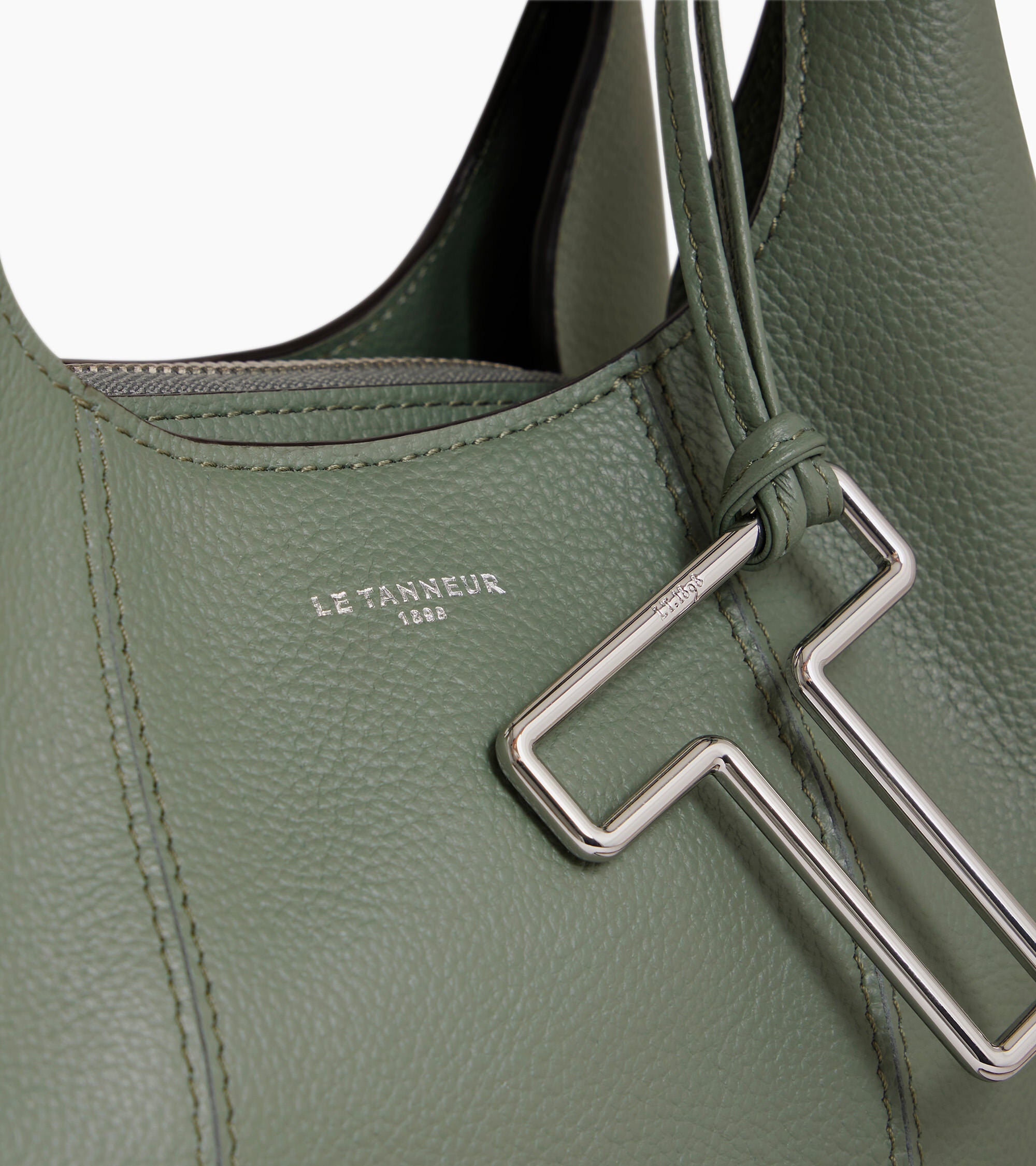 Juliette small handbag in pebbled leather