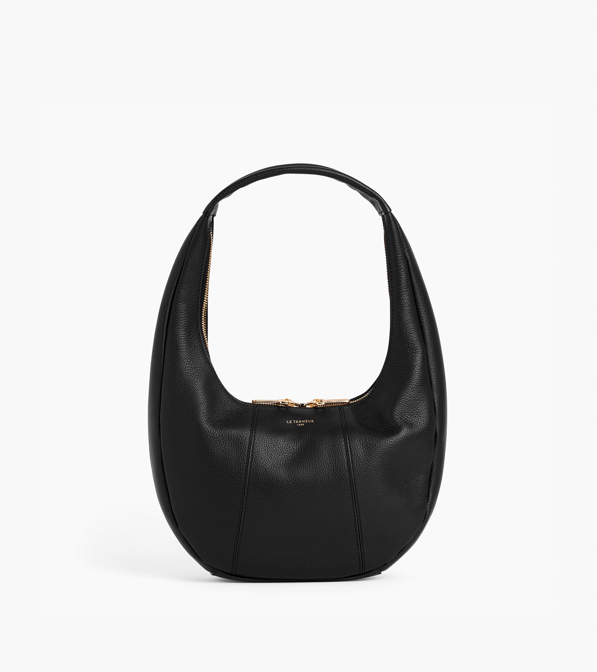 Juliette medium grained leather hobo bag