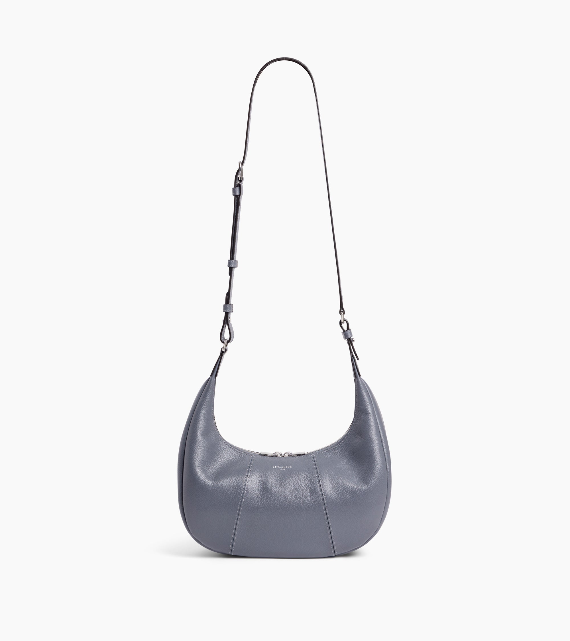 Juliette small hobo bag in grained leather