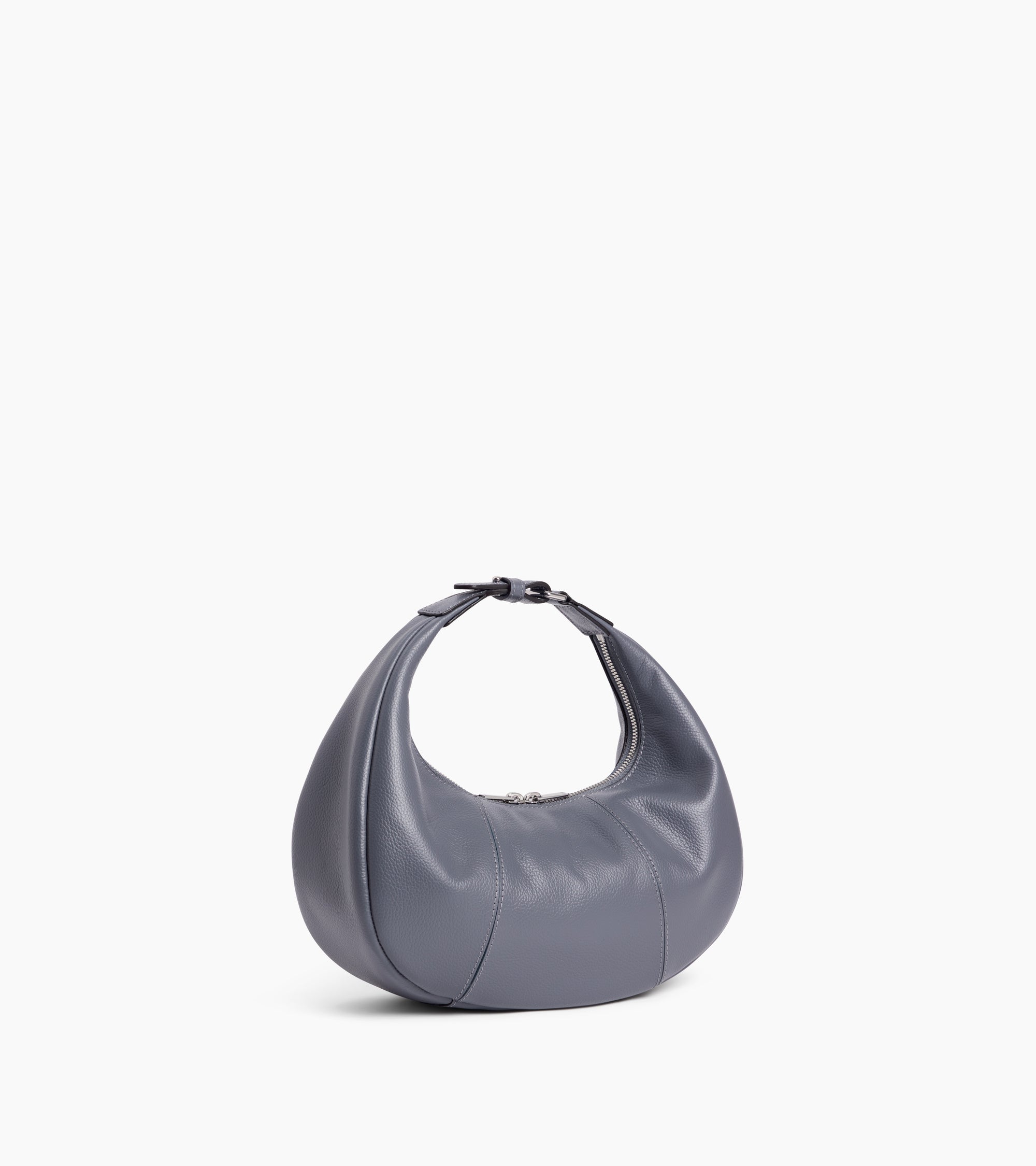 Juliette small hobo bag in grained leather