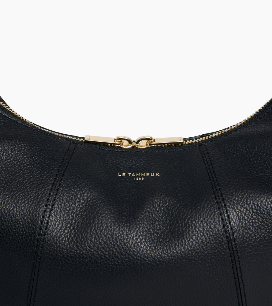 Kleine Hobo-Tasche Juliette aus genarbtem Leder