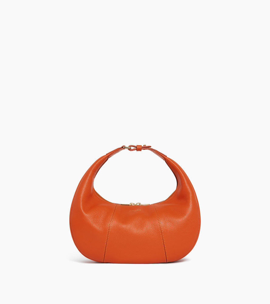 Kleine Hobo-Tasche Juliette aus genarbtem Leder