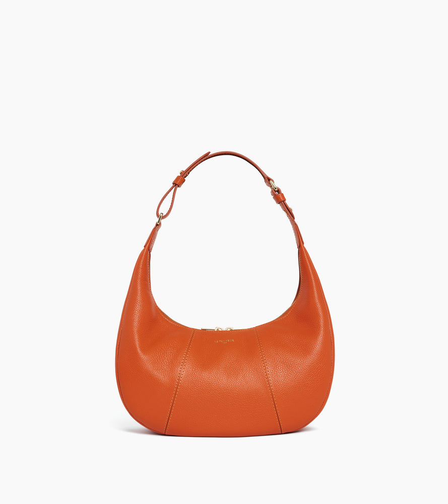 Kleine Hobo-Tasche Juliette aus genarbtem Leder