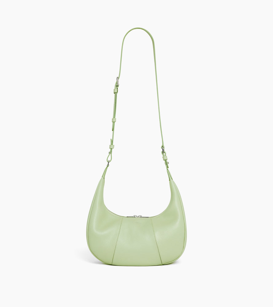 Kleine Hobo-Tasche Juliette aus genarbtem Leder