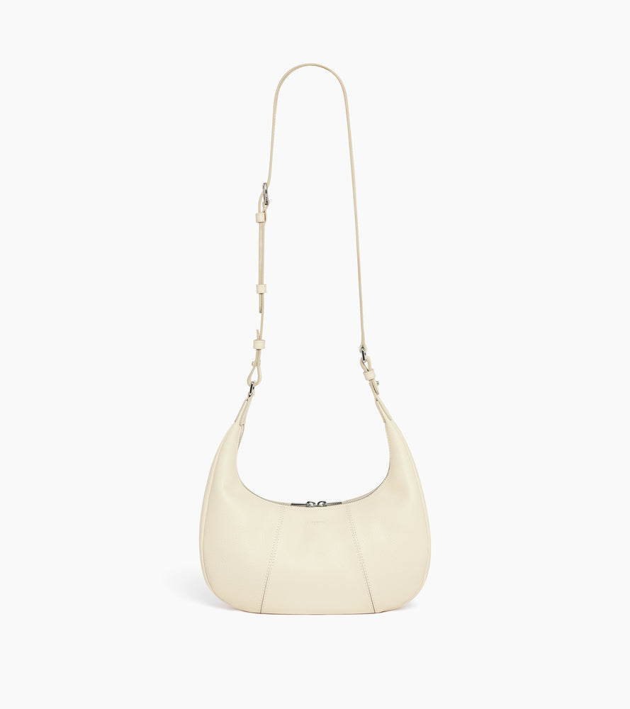 Kleine Hobo-Tasche Juliette aus genarbtem Leder