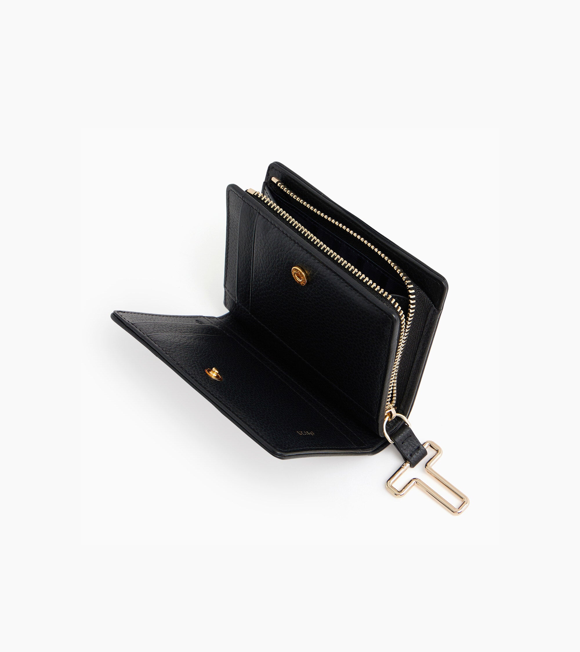 Juliette small grained leather purse