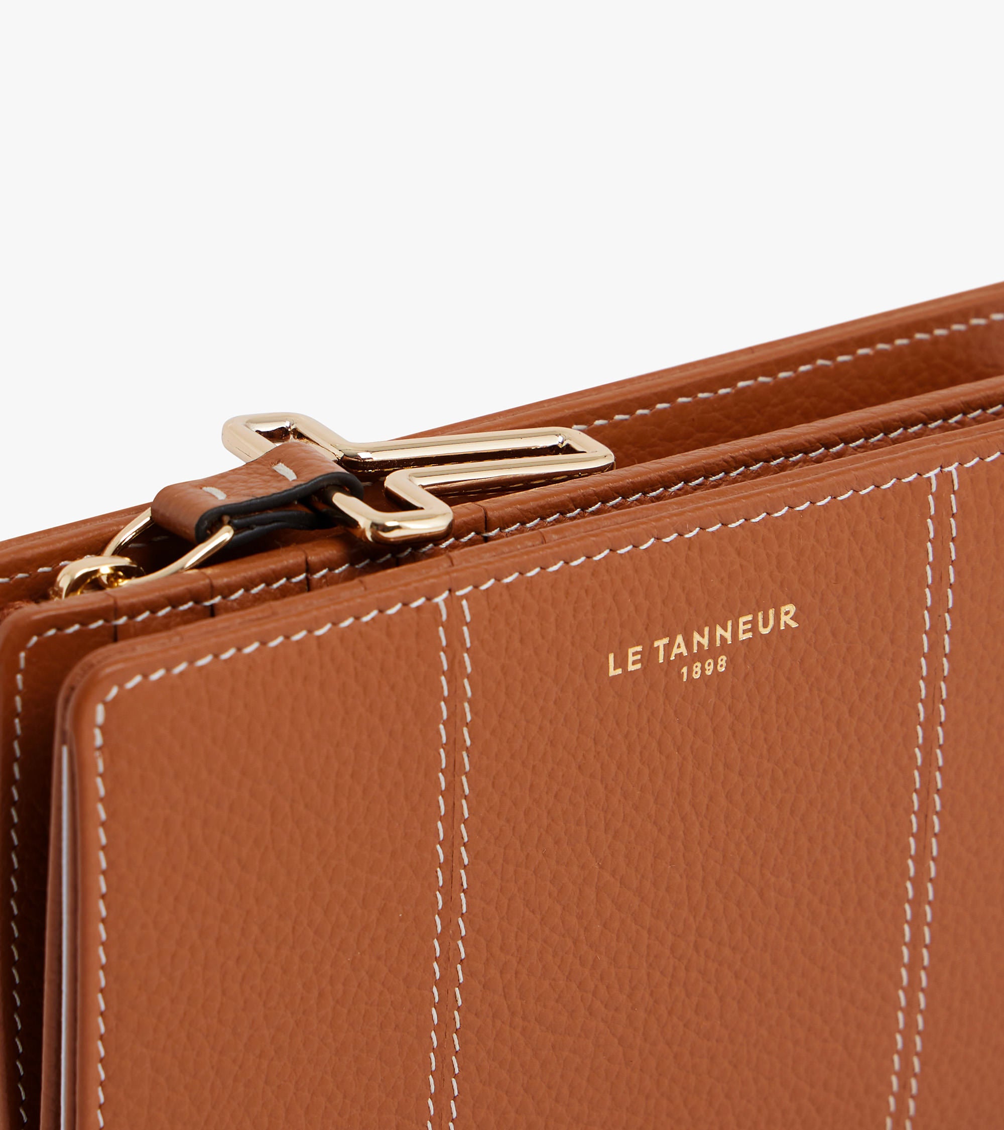 Juliette medium grained leather purse