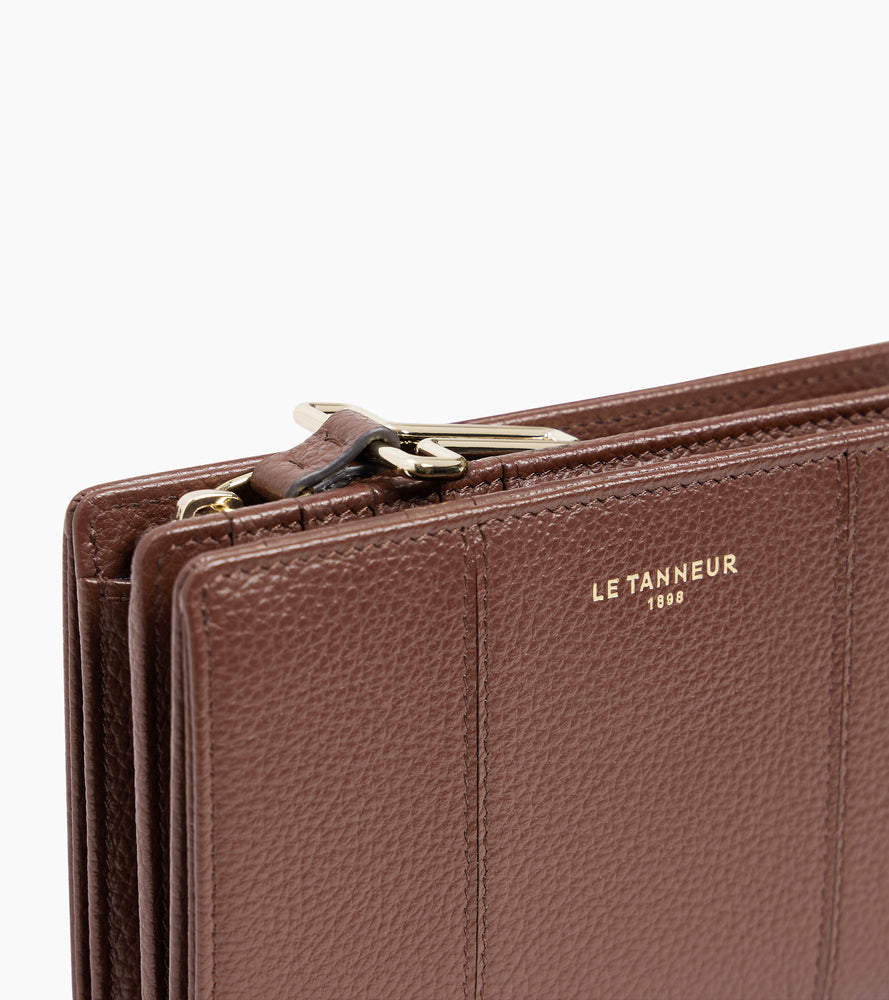 Juliette medium wallet in grained leather