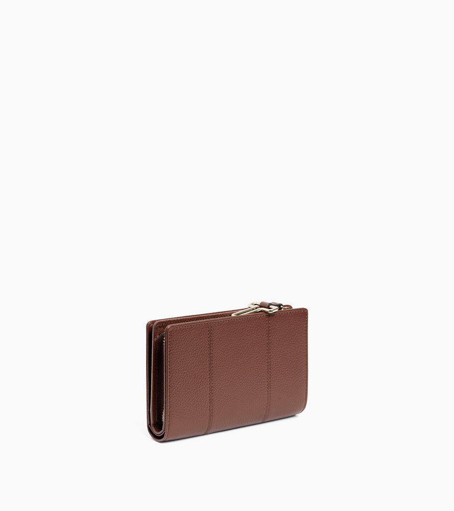 Juliette medium wallet in grained leather