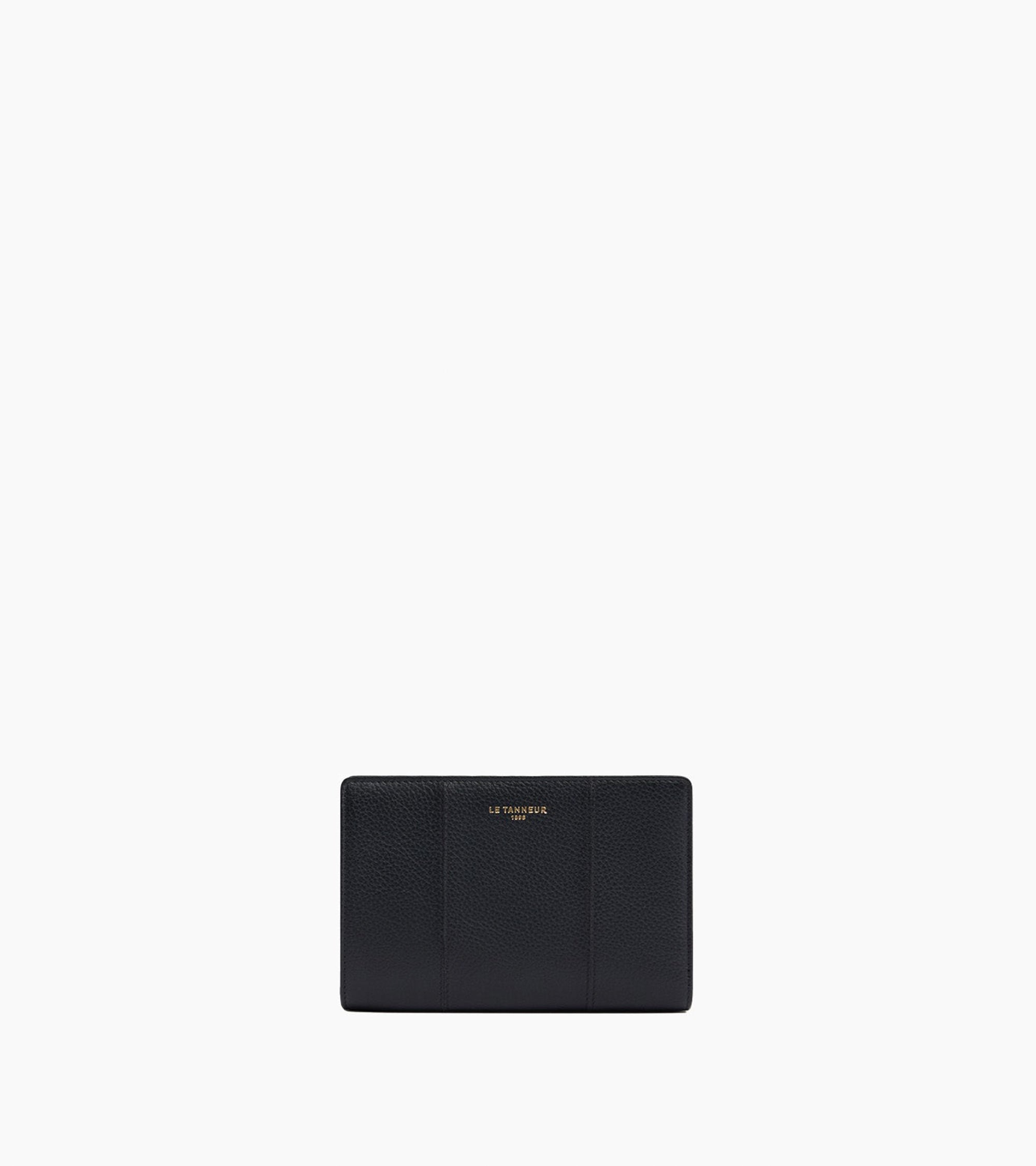 Juliette medium grained leather purse