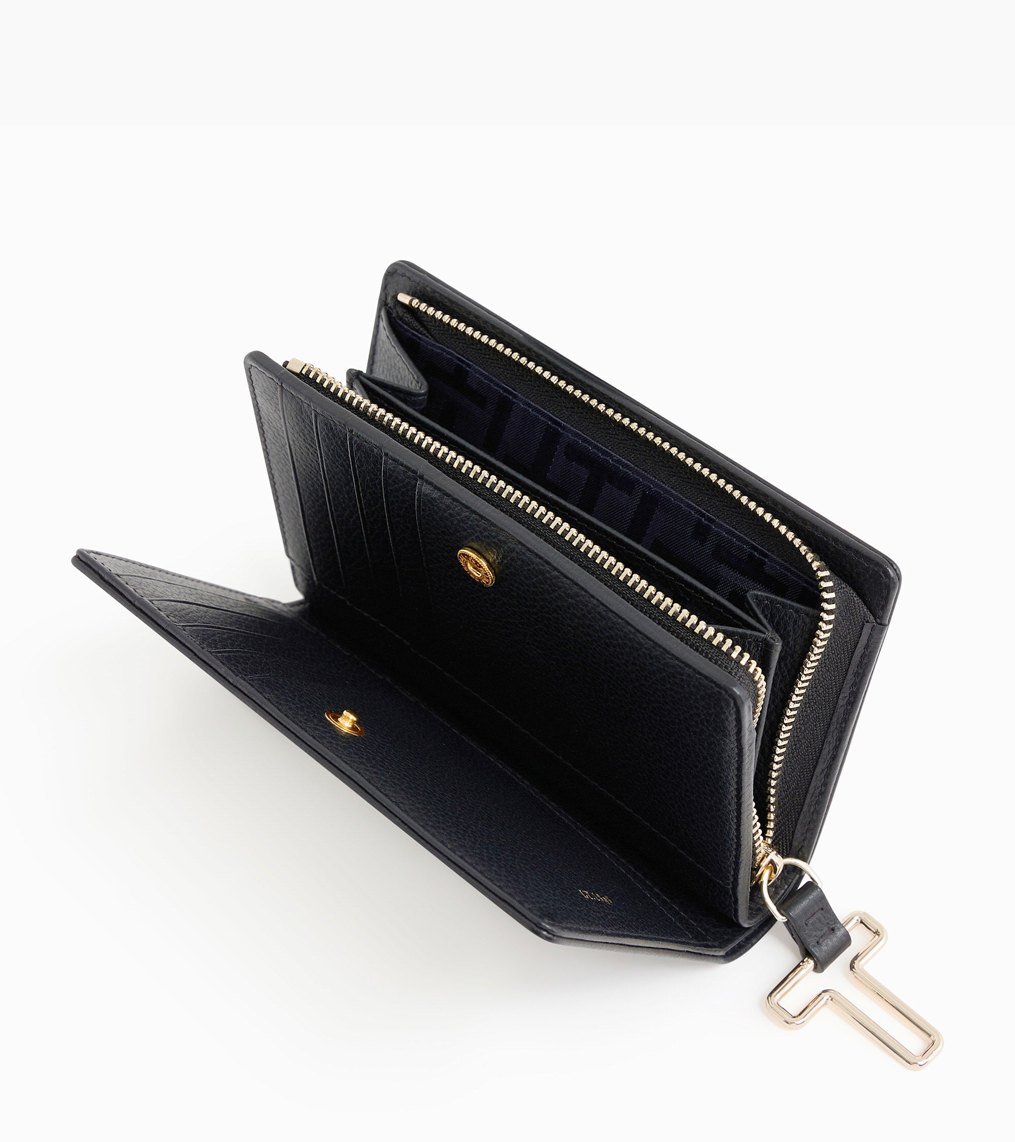 Juliette medium grained leather purse