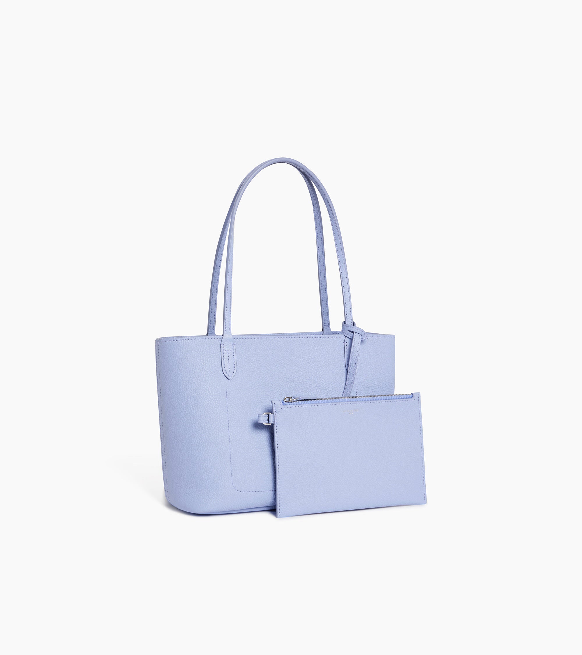 Louise small tote bag in pebbled leather