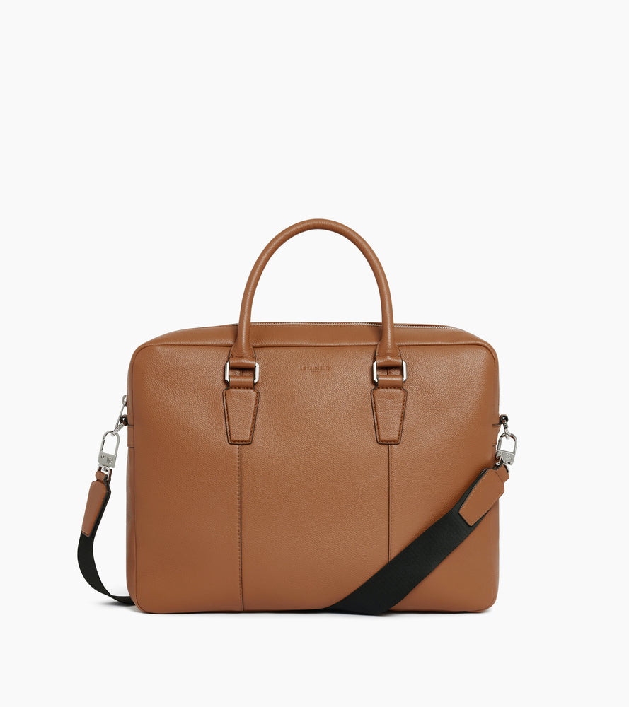 Marceau 15" medium model document case in grained leather