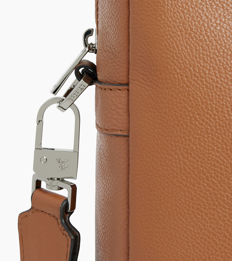 Marceau 15" medium model document case in grained leather