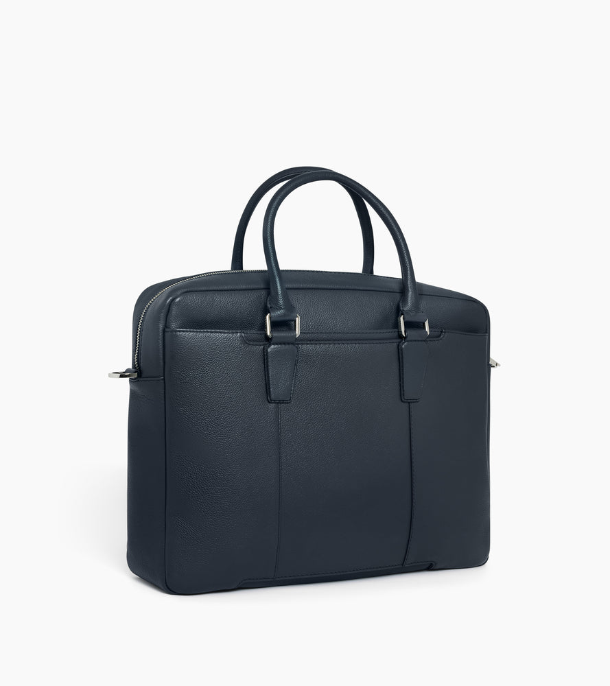Marceau 14" small model briefcase in grained leather