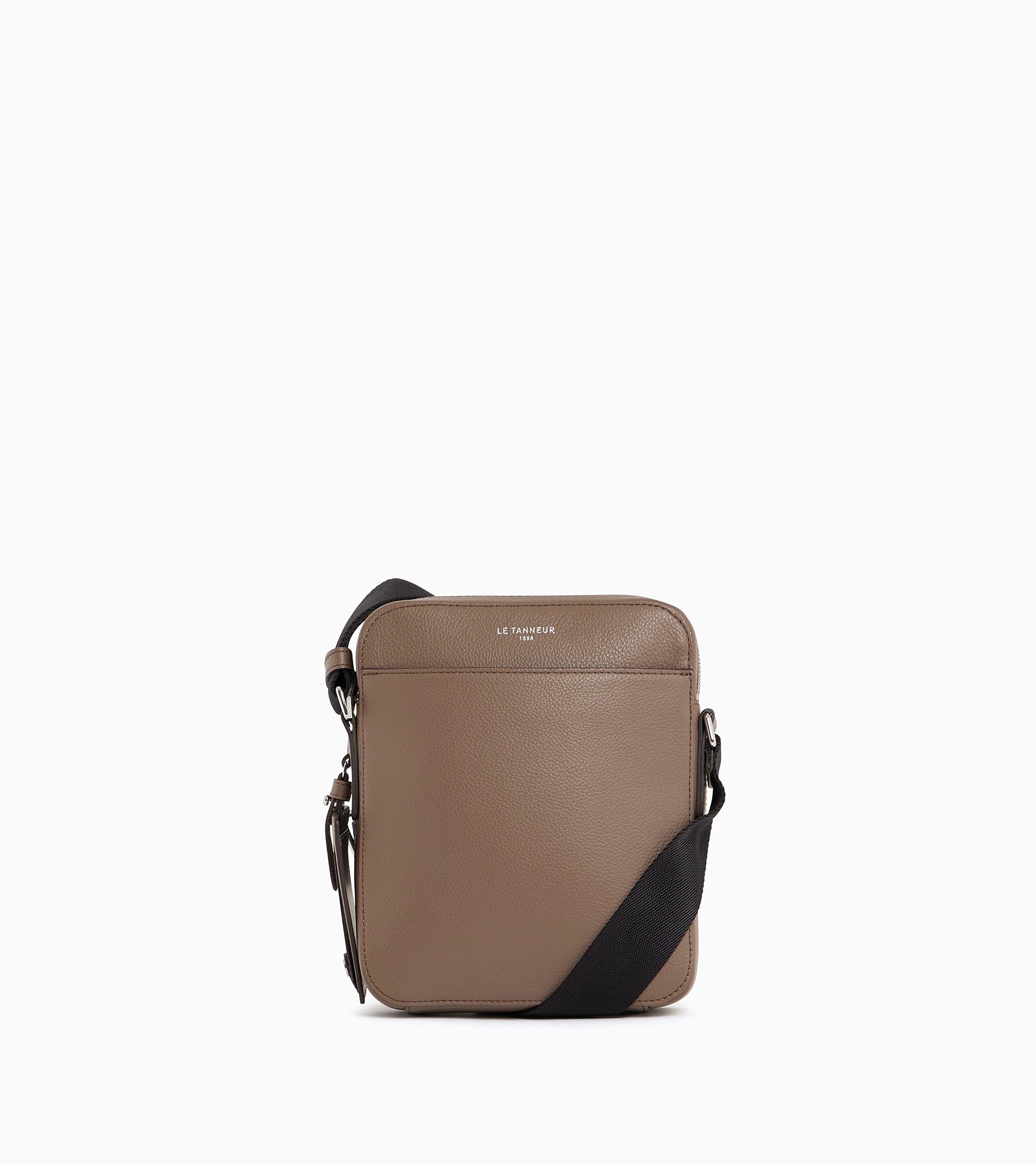Emile small satchel in pebbled leather