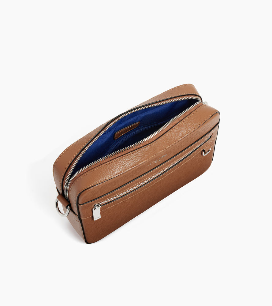 Petite sacoche Emile en cuir grainé