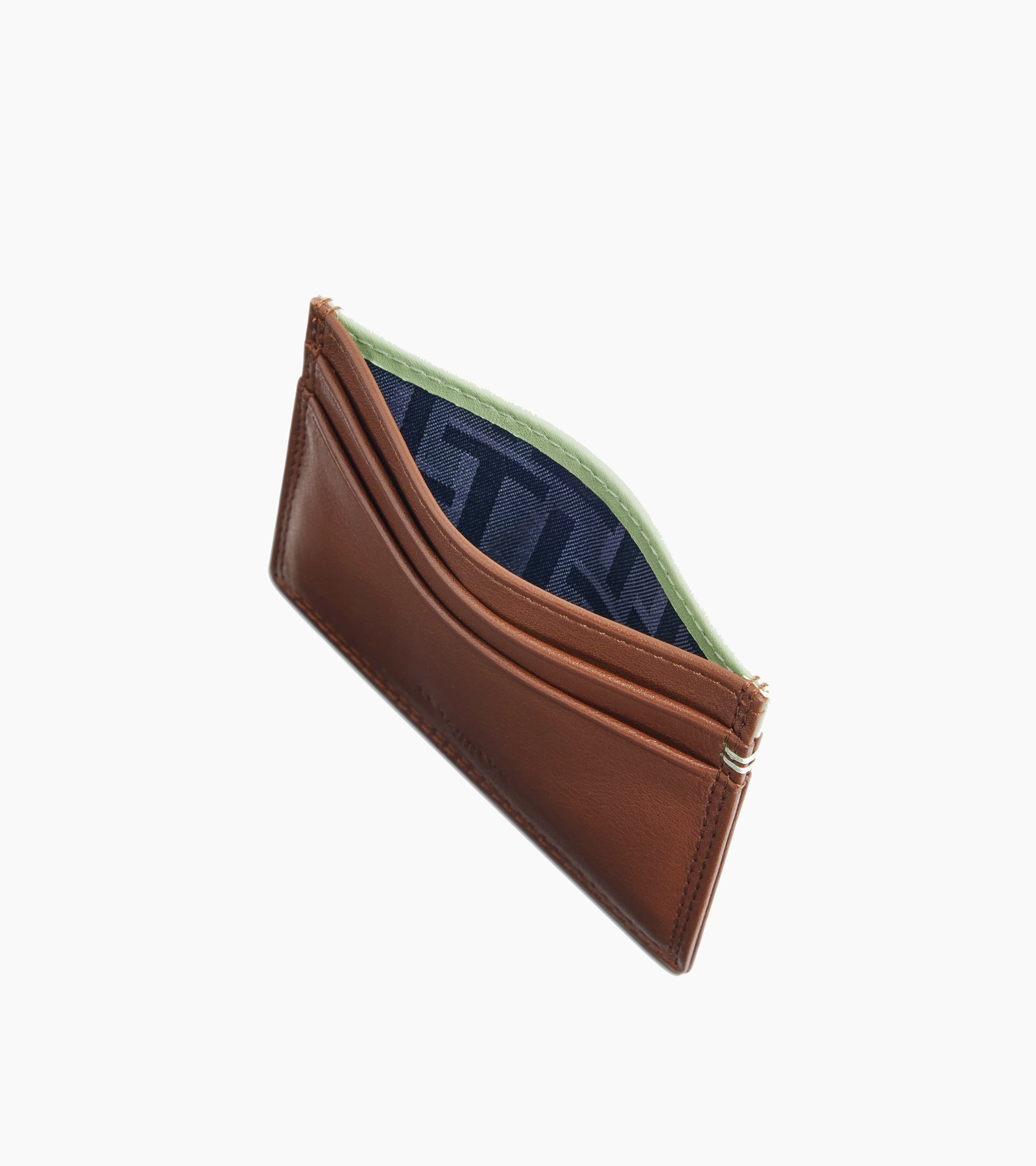 Martin card holder in smooth leather