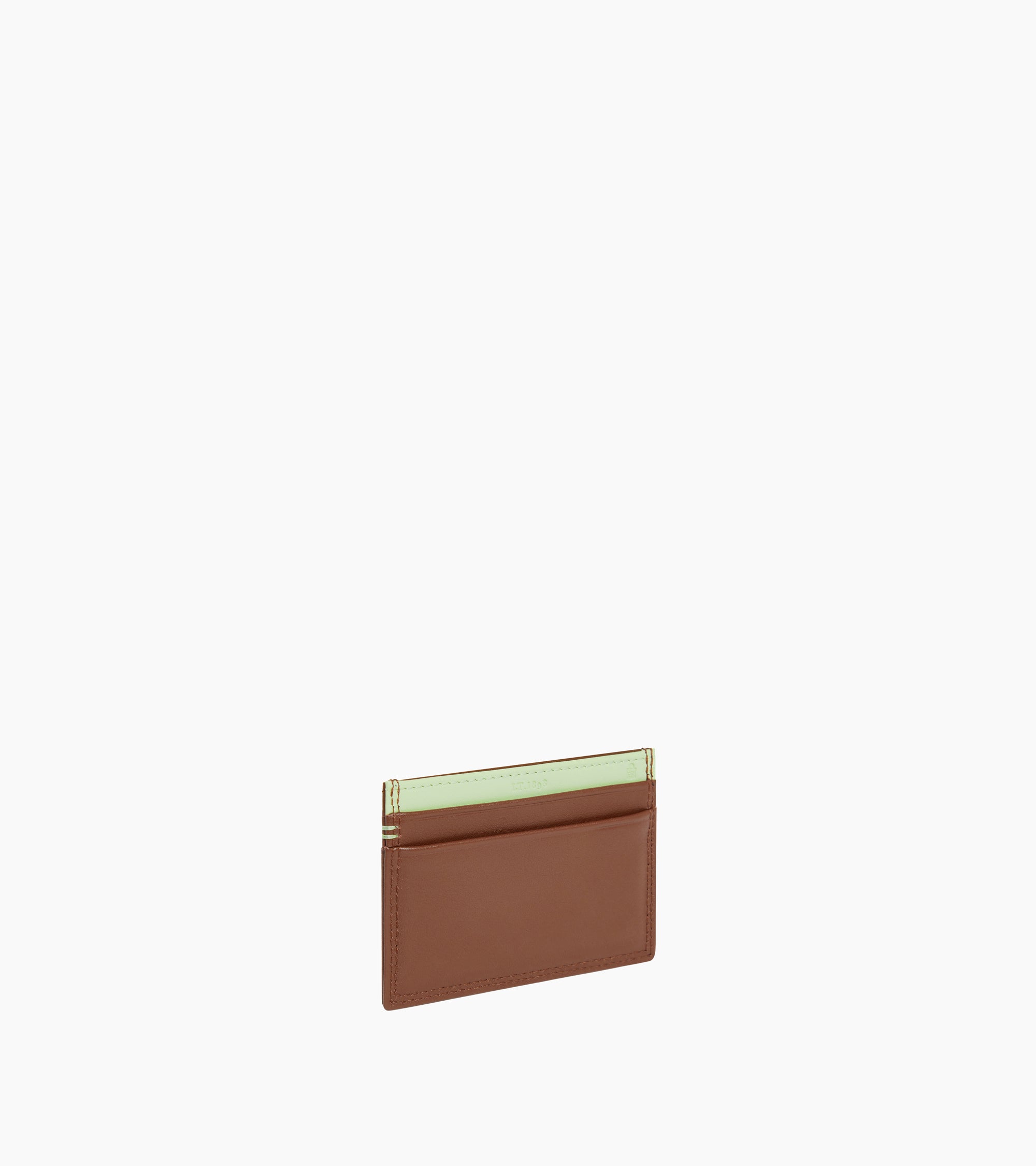 Martin card holder in smooth leather