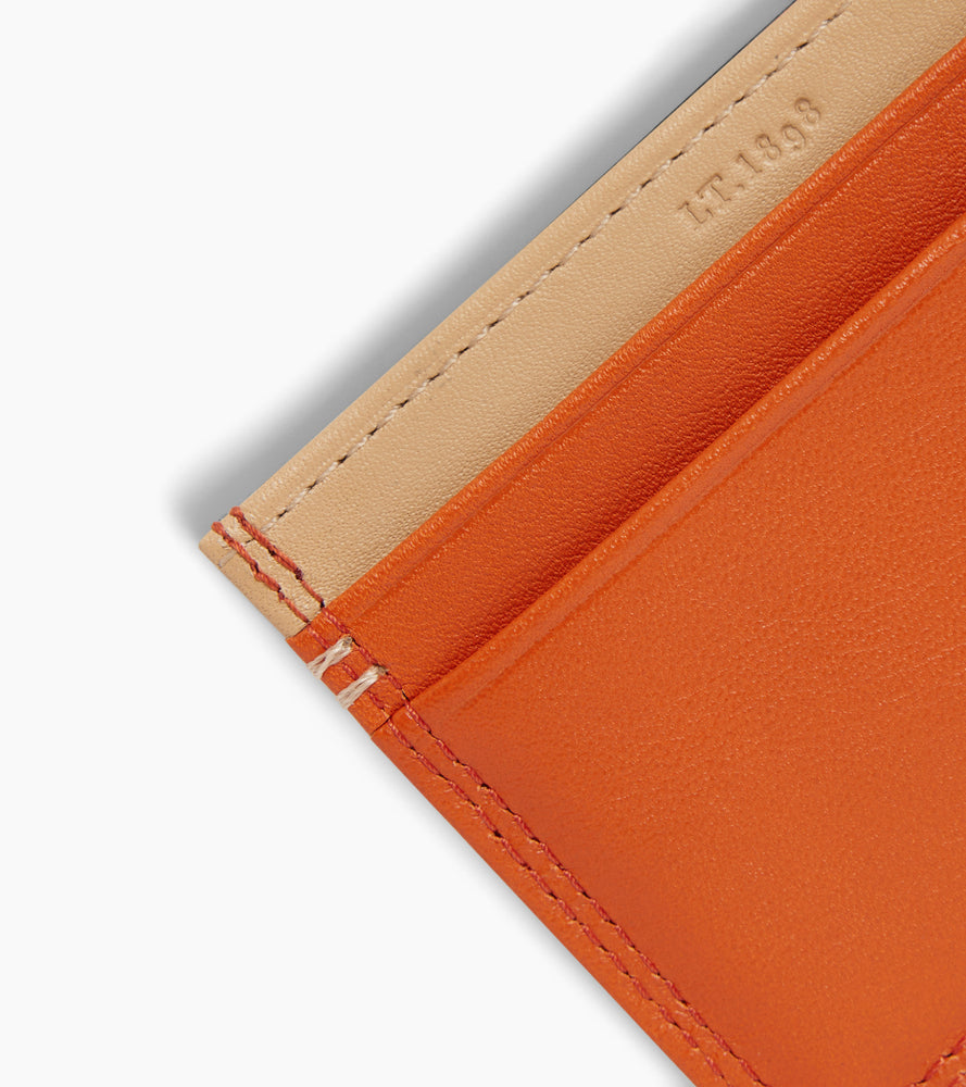 Martin card holder in smooth leather