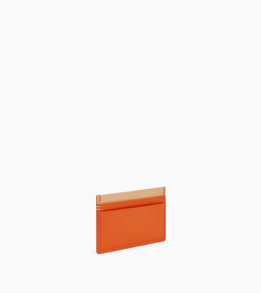 Martin card holder in smooth leather
