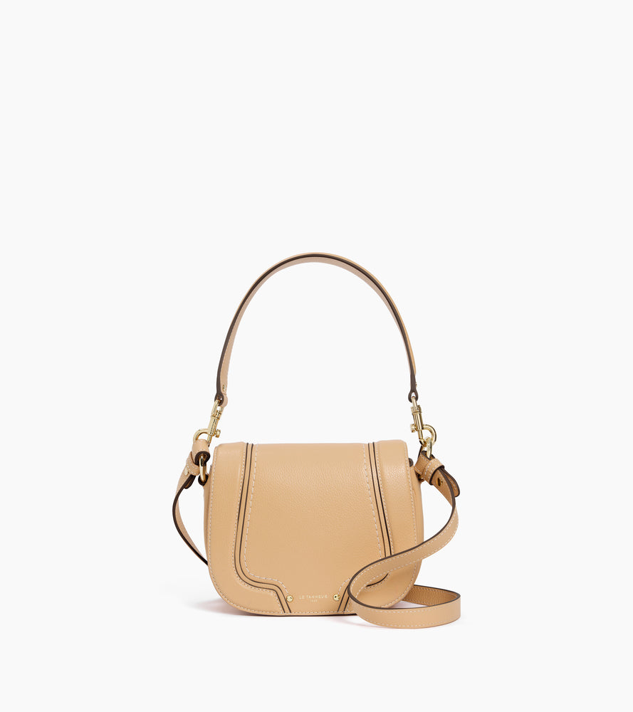 Small Ella crossbody bag in grained leather