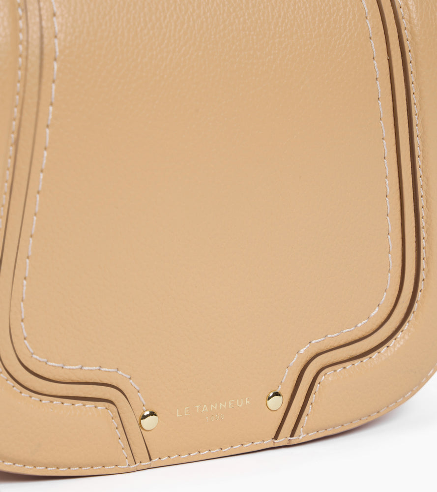 Small Ella crossbody bag in grained leather