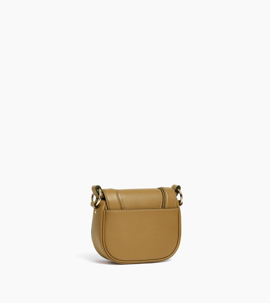 Small Ella crossbody bag in grained leather