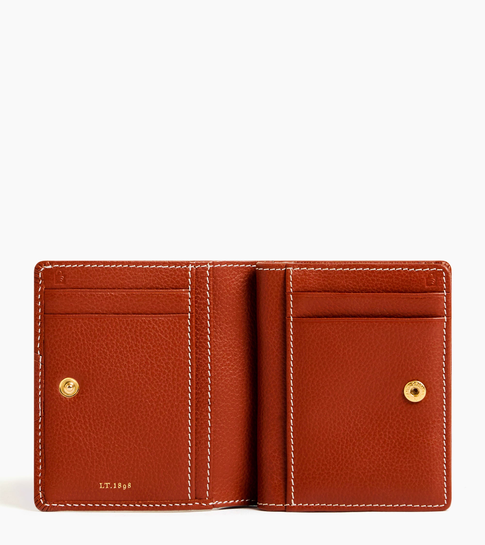 Ella small grained leather wallet