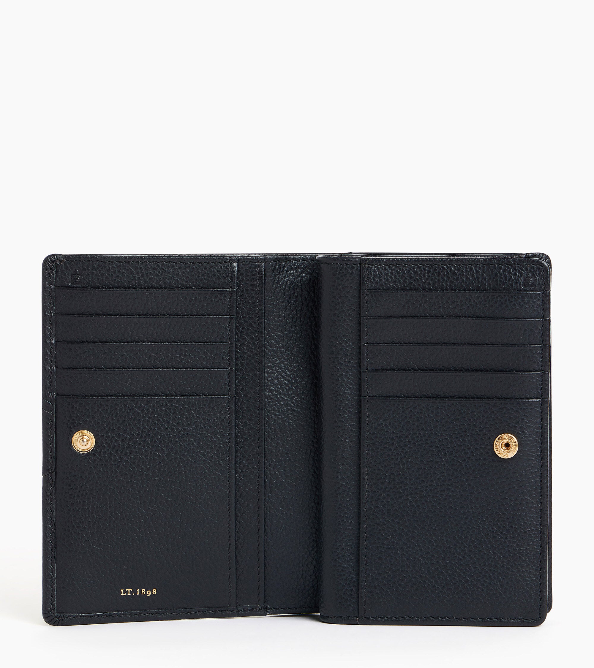 Ella medium grained leather wallet