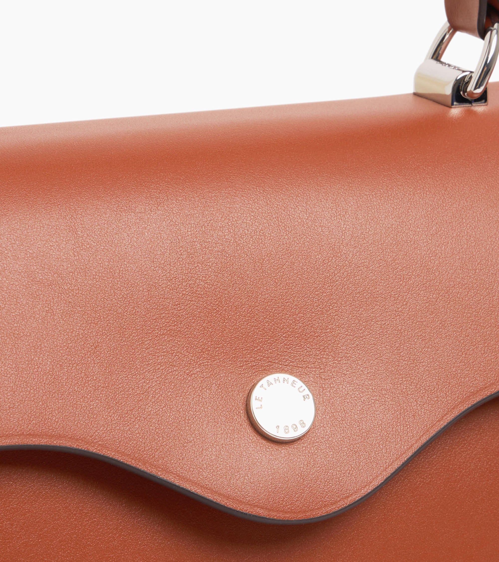 Kleine Handtasche Sans Couture aus Glattleder