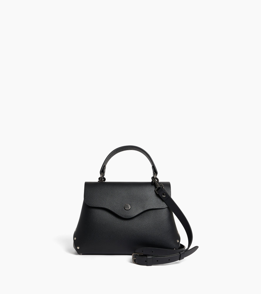 Sans Couture small handbag in grained goat leather